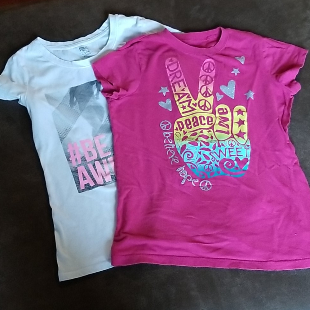 Girls t-shirts- 2 pack